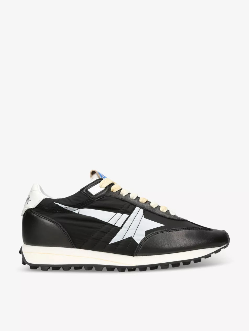 Women's Marathon 90167 Runner leather and mesh low-top trainers | Selfridges
