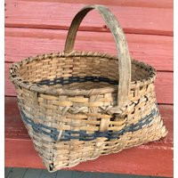 Antique Primitive Basket | Etsy (US)