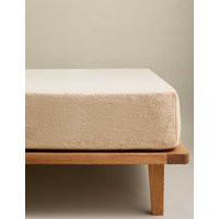 M&S Teddy Fleece Deep Fitted Sheet Biscuit | Marks & Spencer (UK)