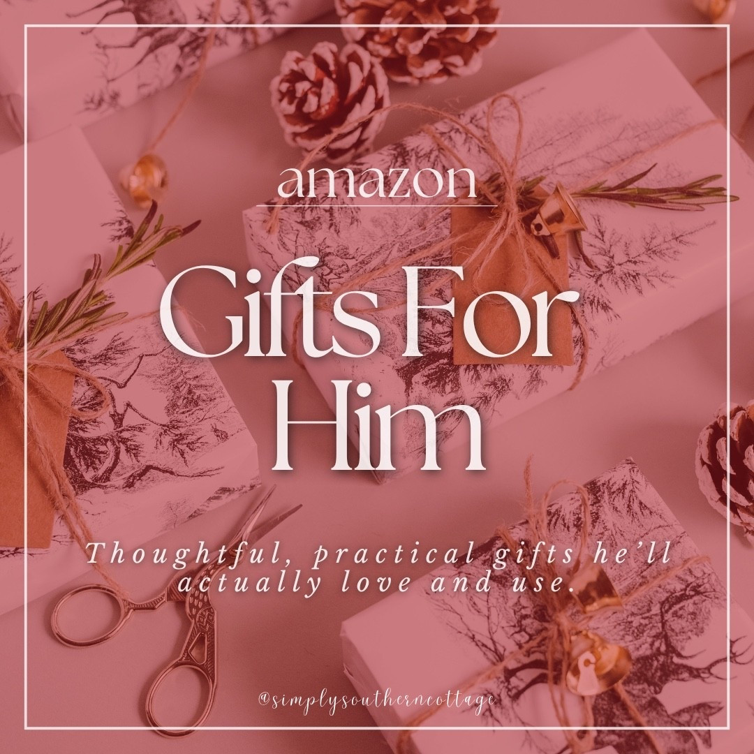 Amazon gift guide for him - thoughtful, practical gifts he’ll actually love and use 


Gift guide, gift guide for her, gift ideas, gift guide inspo, holiday gift guide, gifts for him, gifts for husband, gifts for brother, gifts for dad, gifts for father in law, gifts for cousin




#LTKGiftGuide #LTKHoliday #LTKMens