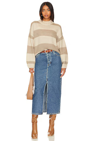 Chicago Skirt in Mid Vintage Blue | Revolve Clothing (Global)