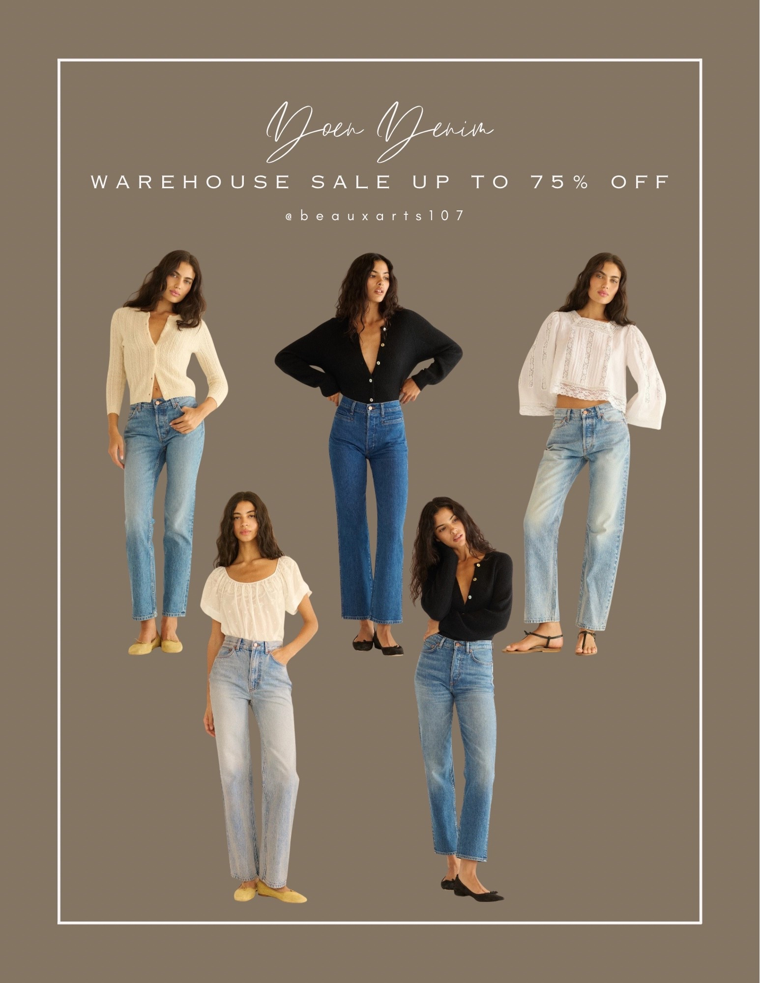 Shop the warehouse sale up to 75% off!! Everything is going fast!

#LTKSaleAlert #LTKootd #LTKgrwm