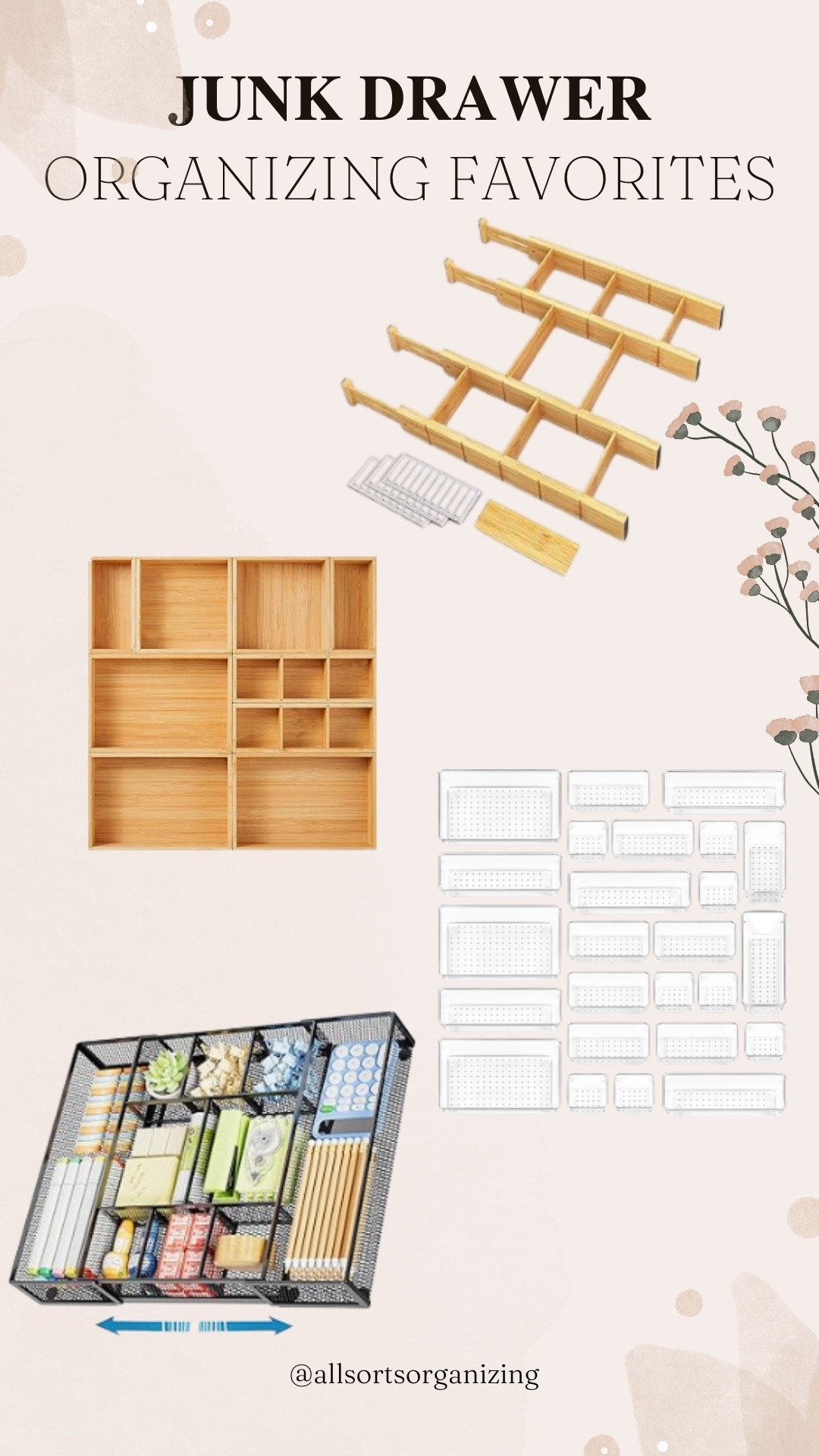 Greta options to organize your junk or everything drawer!

#LTKHome #LTKFindsUnder50