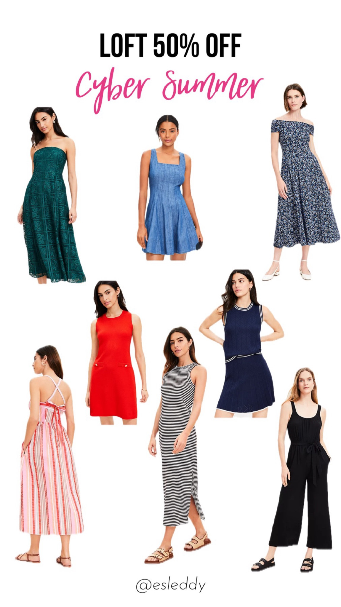 Loft Cyber Summer 50% off sale 

Wedding guest dress, travel outfit, summer dress, work dress, sundresss

#LTKSeasonal #LTKFindsUnder100 #LTKSaleAlert