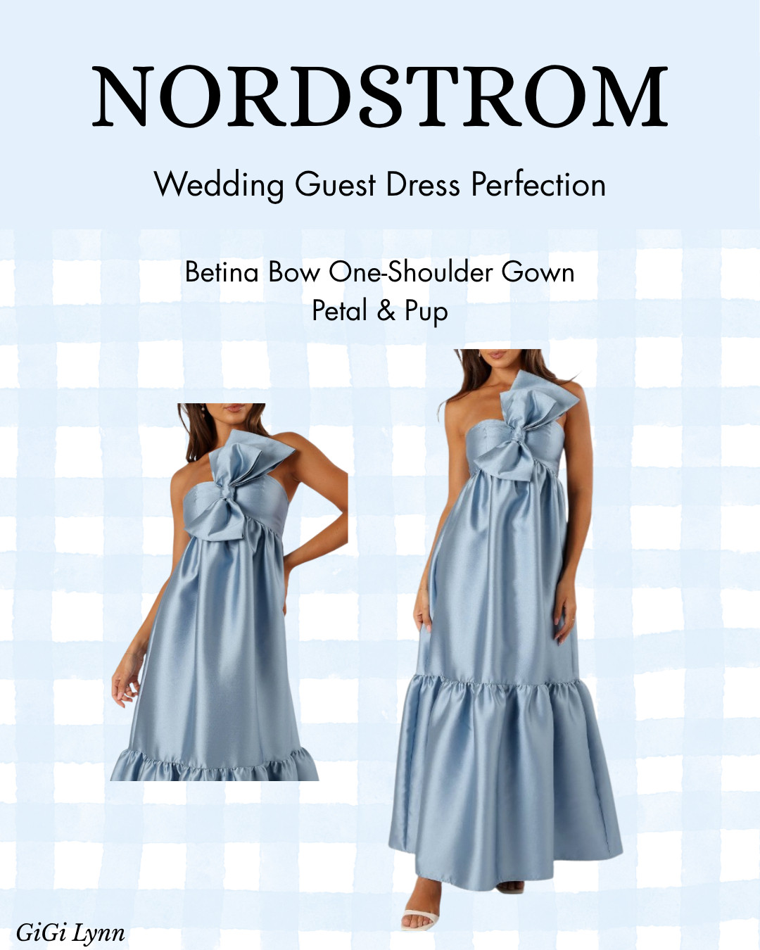 ✨ THE DRESS THAT MAKES AN ENTRANCE ✨

If you're searching for the perfect wedding guest dress, formal event gown, or vacation evening look, the Betina Bow One-Shoulder Gown from Petal & Pup is absolutely stunning. Available in black, blue, and dusty rose, this elegant silhouette combines timeless sophistication with a modern statement bow detail.

💕 One-shoulder design
💕 Elegant statement bow
💕 Flattering, feminine silhouette
💕 Perfect for weddings, galas, and special events
💕 Available in multiple gorgeous colors

Whether you're attending a wedding, engagement party, formal dinner, holiday event, or special celebration, this gown delivers that effortlessly elevated look that photographs beautifully and turns heads.

#PetalAndPup #WeddingGuestDress #FormalDress #EveningGown #WeddingStyle #SpecialOccasionDress #LTKFashion #FashionFinds #OccasionWear #StyleInspiration

 

 #LTKBump #LTKWedding