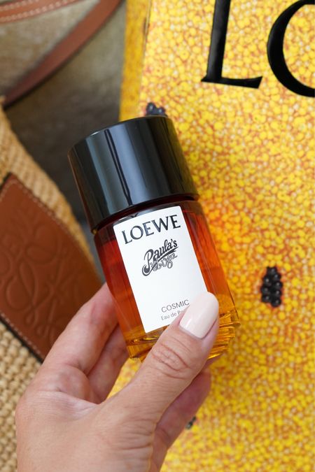 Loewe Paula’s Ibiza Cosmic Perfume fruity mix of pear, mango, cypress, coconut, cedar, sandalwood and amber.

#LTKbeauty