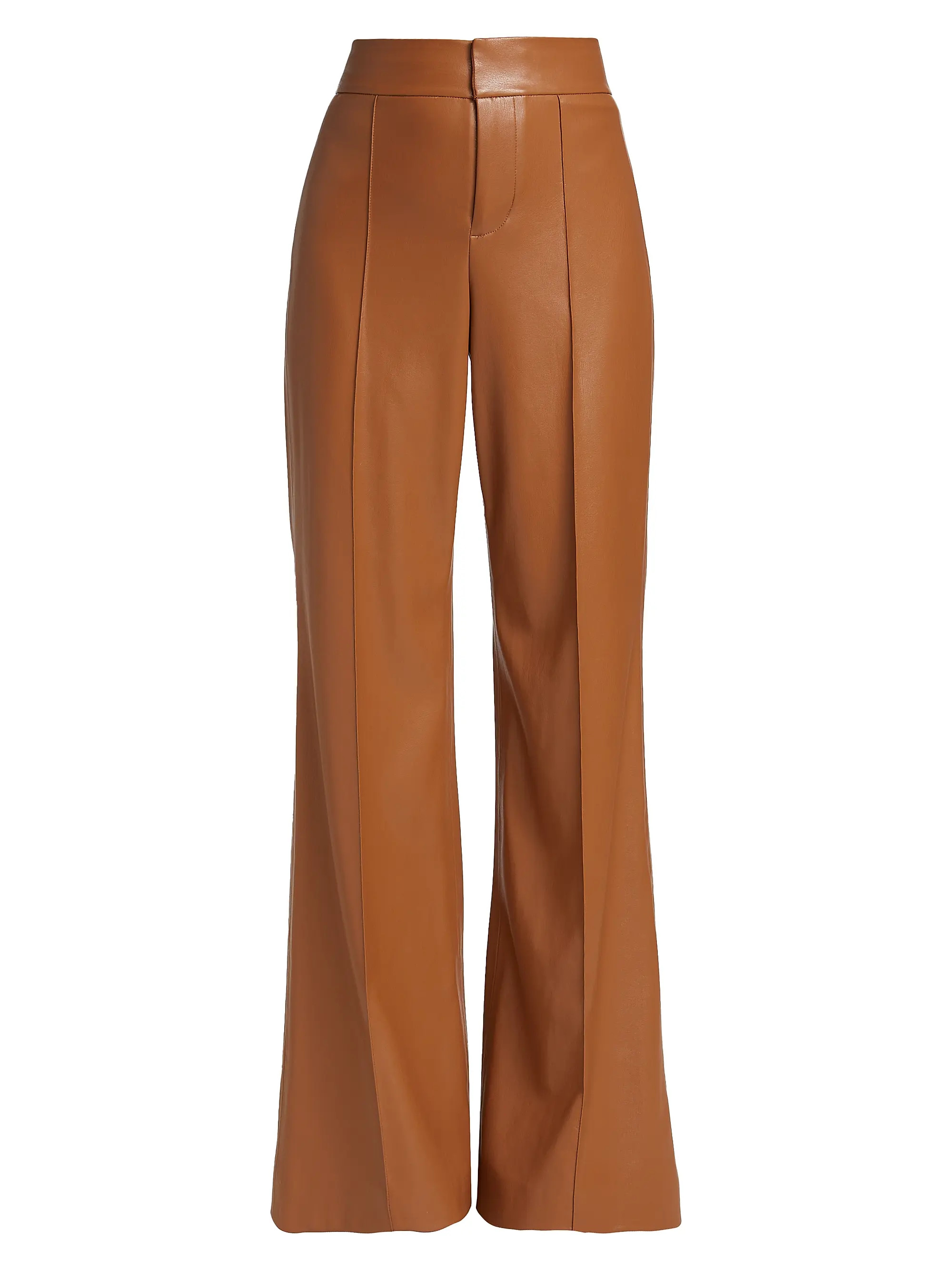 Dylan Wide-Leg Faux Leather Trousers | Saks Fifth Avenue