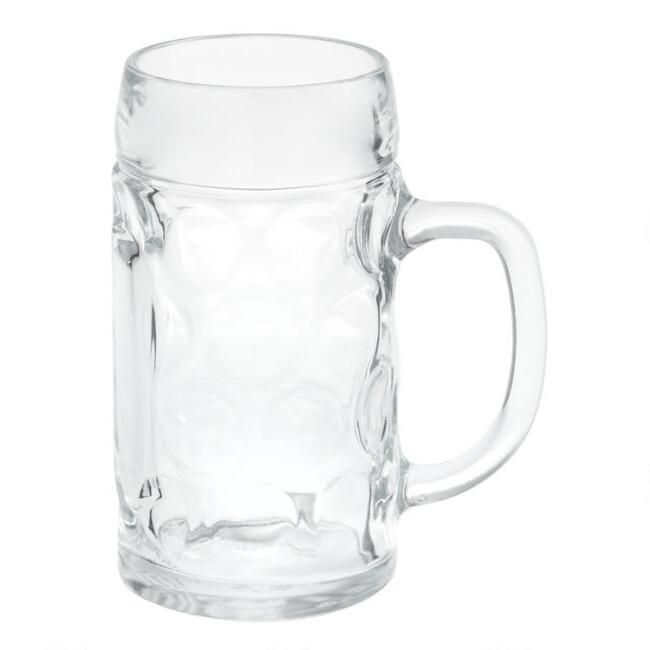 Dimpled Isar Beer Mug Set of 4 | World Market