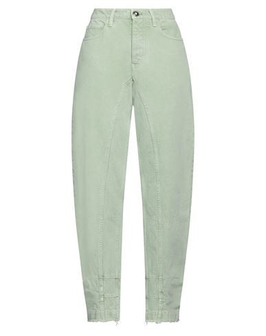 Jil Sander Woman Jeans Light green Size 00 Cotton | YOOX (US)