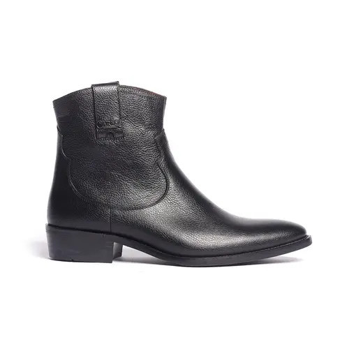 CARLOS SANTANA Zappa Cowboy Boot in Black at Nordstrom, Size 11.5 | Nordstrom