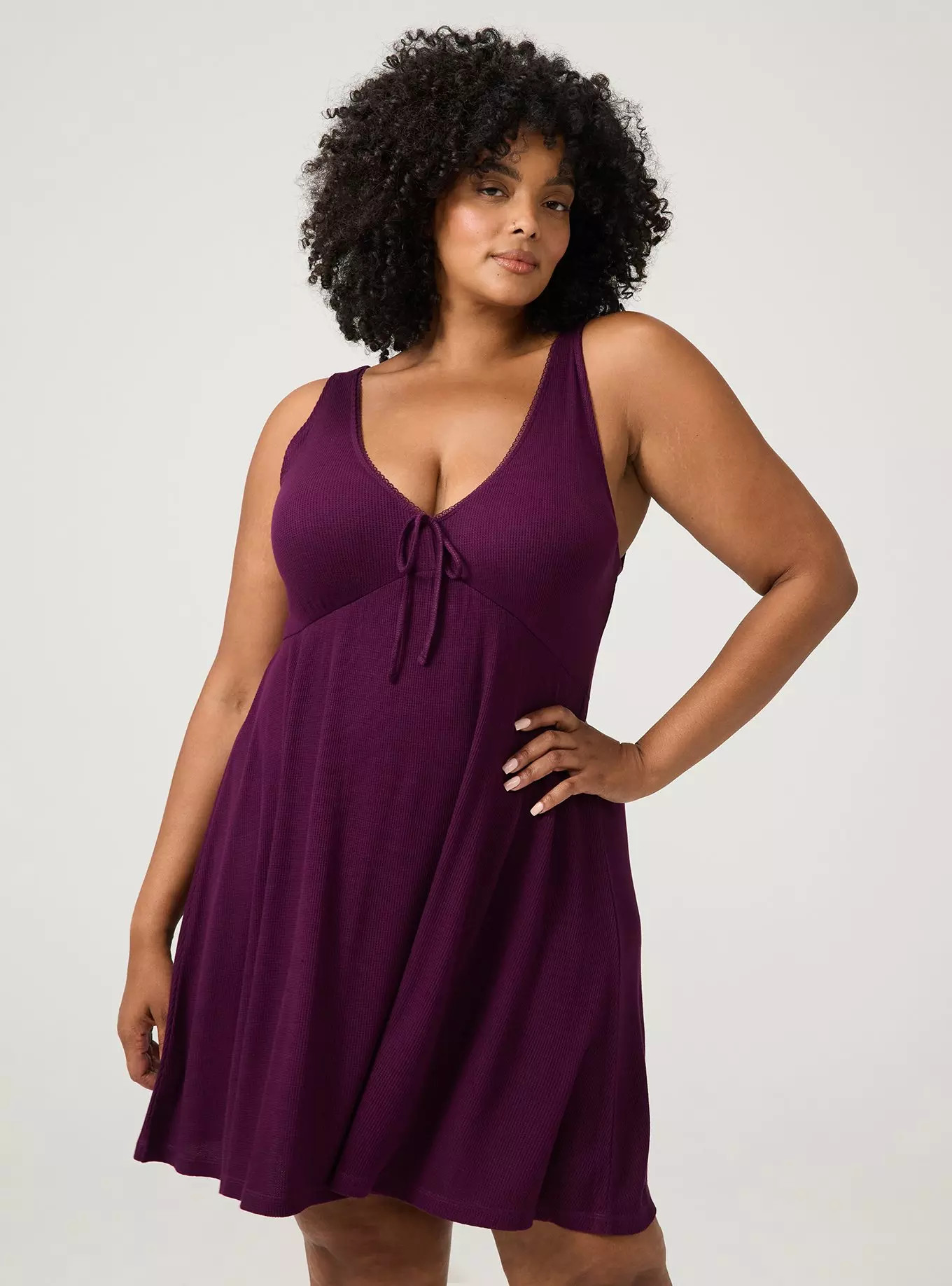 Baby Waffle Lounge Gown | Torrid (US & Canada)