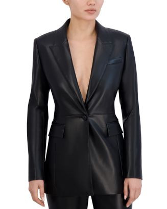 Faux Leather Blazer | Bloomingdale's (US)