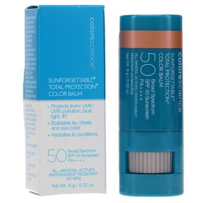 Colorescience Sunforgettable Total Protection Color Balm SPF 50 Glow 0.32 oz | Target