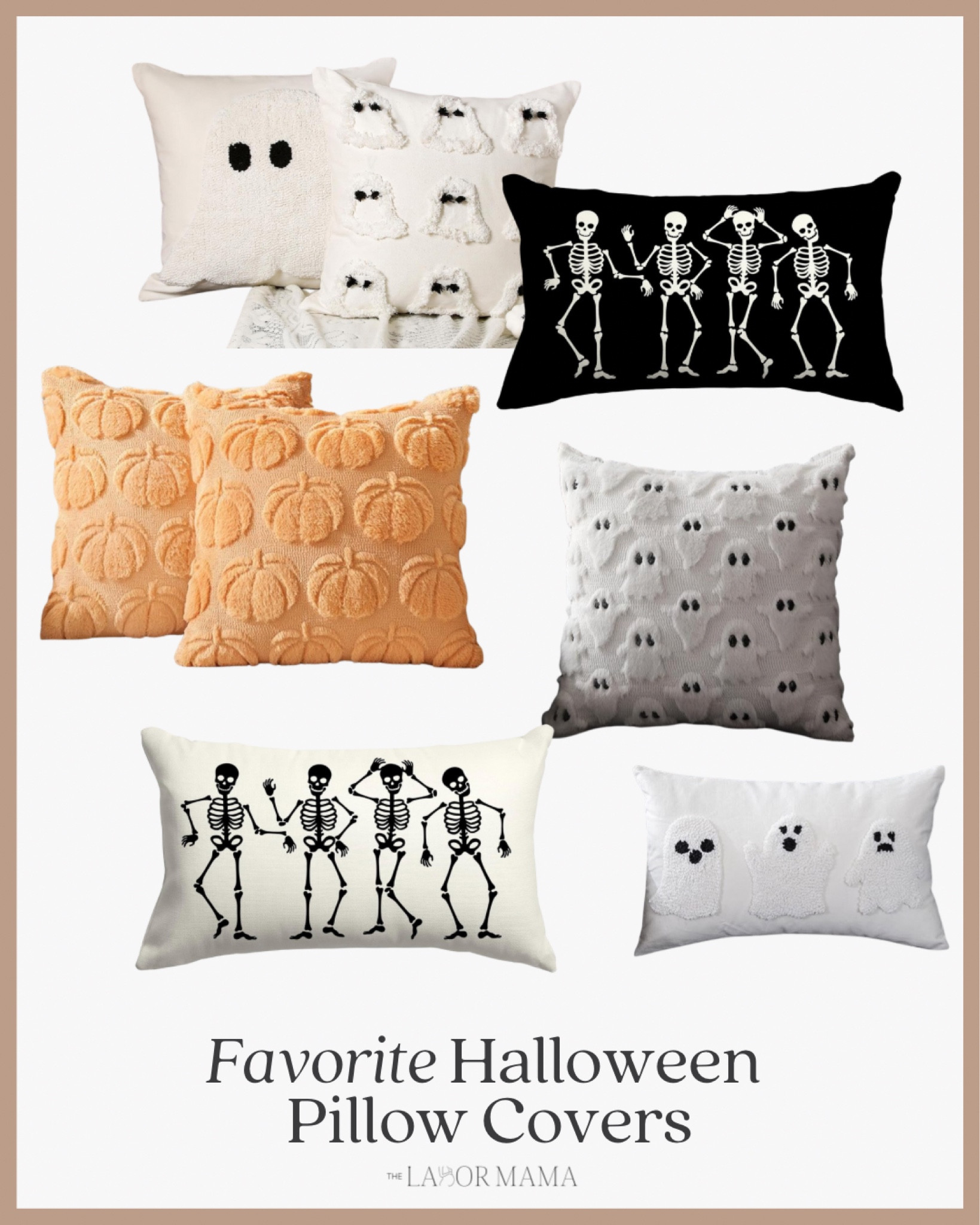 Covers for your existing pillows - easy! 