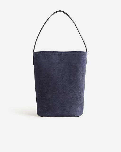 Berkeley bucket bag in leather and suede | J. Crew US