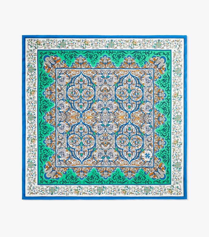 SOMETHING WILD SILK NECKERCHIEF | Tory Burch (US)
