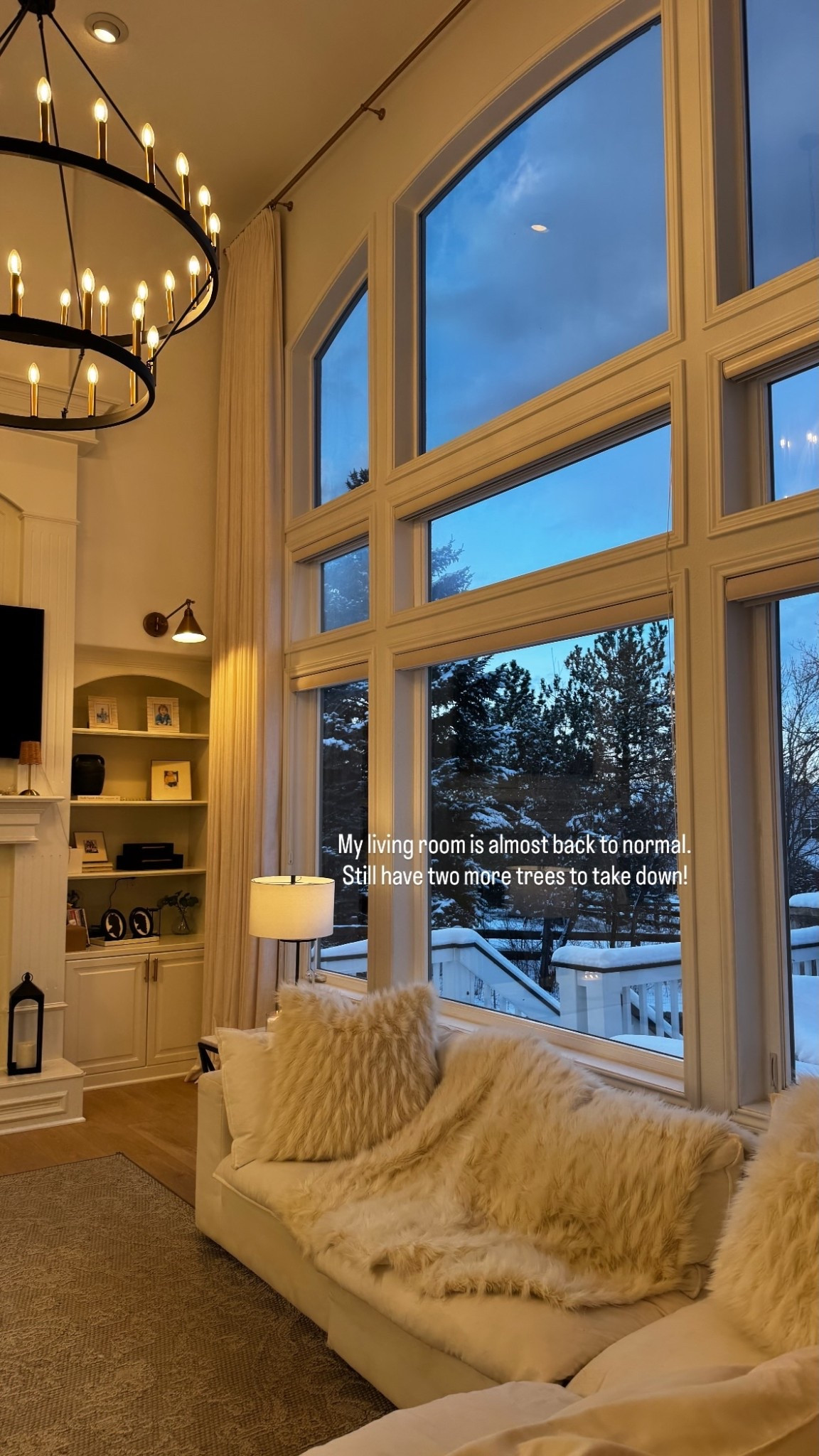 These window drapes are my fave! My living room is almost back to normal. Still have two more trees to take down!

#LTKHome #LTKmomlife #LTKstorytime