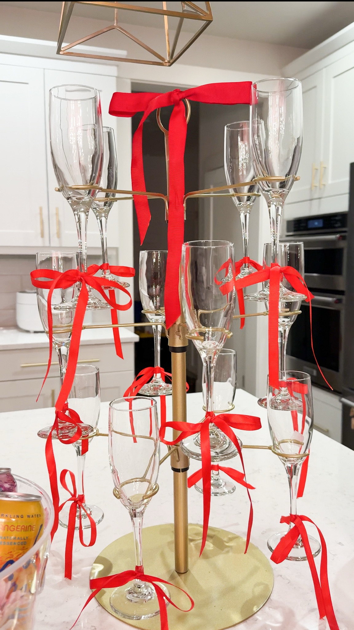 Valentine’s Day champagne tower for girls night or galentines!

Champagne flutes, ribbons 

#LTKHome #LTKSeasonal #LTKValentine