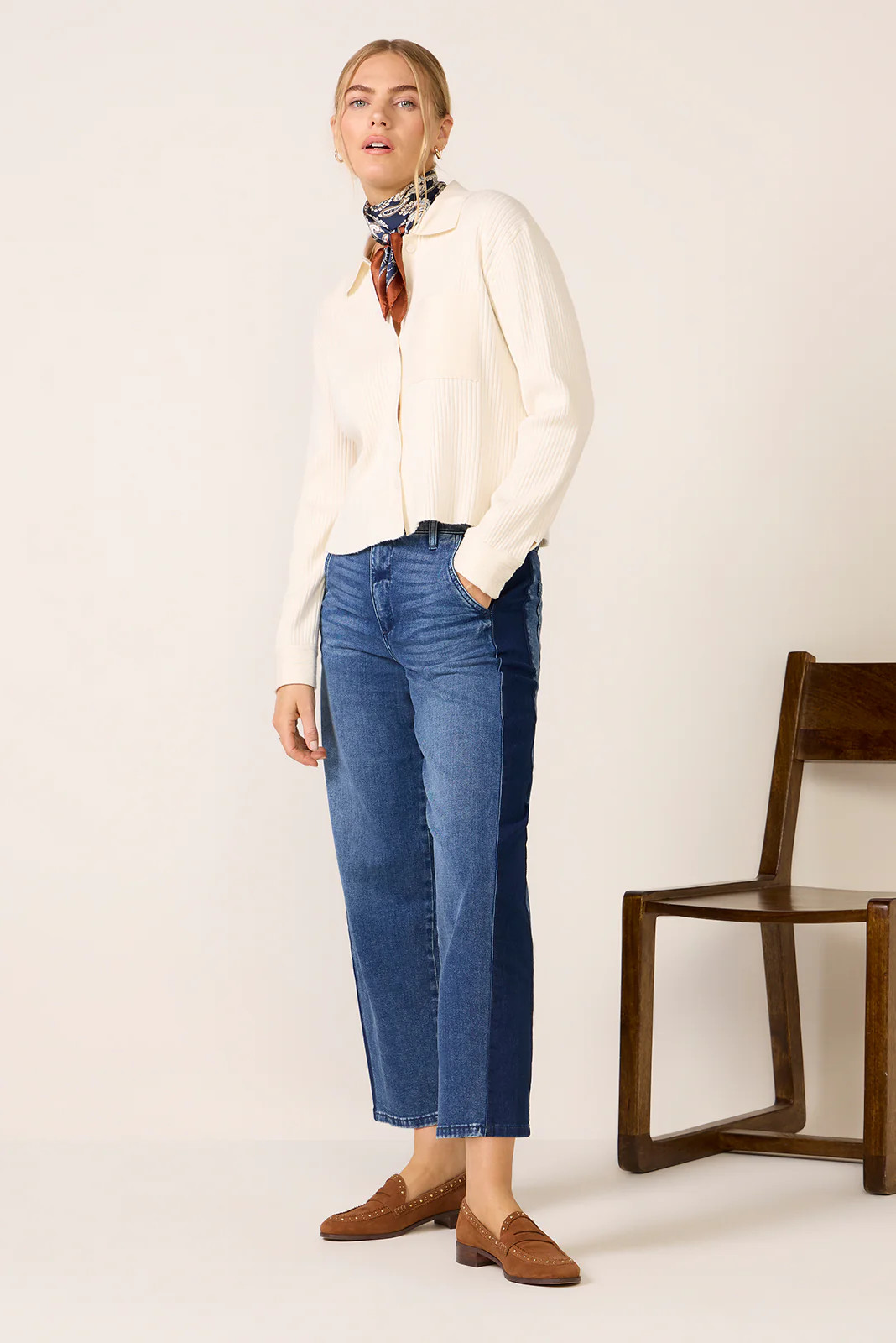 Ashton Wide Leg Barrel Jean | Evereve