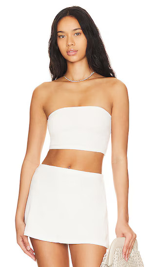 Melrose Bandeau Top in Ivory | Revolve Clothing (Global)