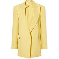 Sportmax Women's Rieti Oversized Blazer in Yellow, Size X-Small | END. Clothing | End Clothing (US & RoW)