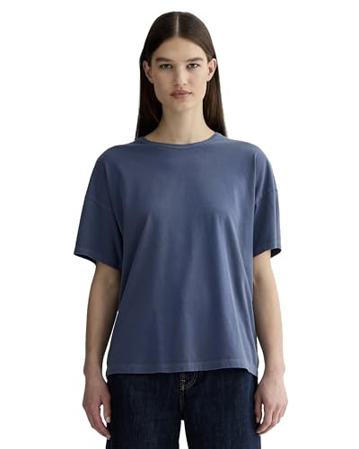 Everlane Women's The Boyfriend Tee in Essential Cotton, Navy | Amazon (US)