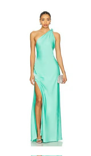 Aqua green gown
One shoulder gown
Black tie wedding
Wedding guest dress
Wedding guest gown
Bridesmaid 

#LTKParties #LTKWedding
