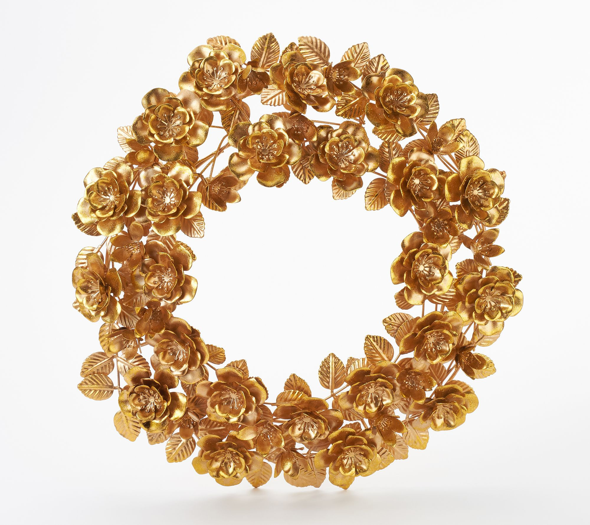 Martha Stewart 18" Metal Floral Wreath | QVC