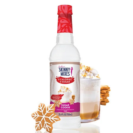 Jordan's Skinny Mixes Sugar Free Sugar Cookie Syrup, Zero Calories, Gluten Free, 25.4 Fl Oz | Walmart (US)
