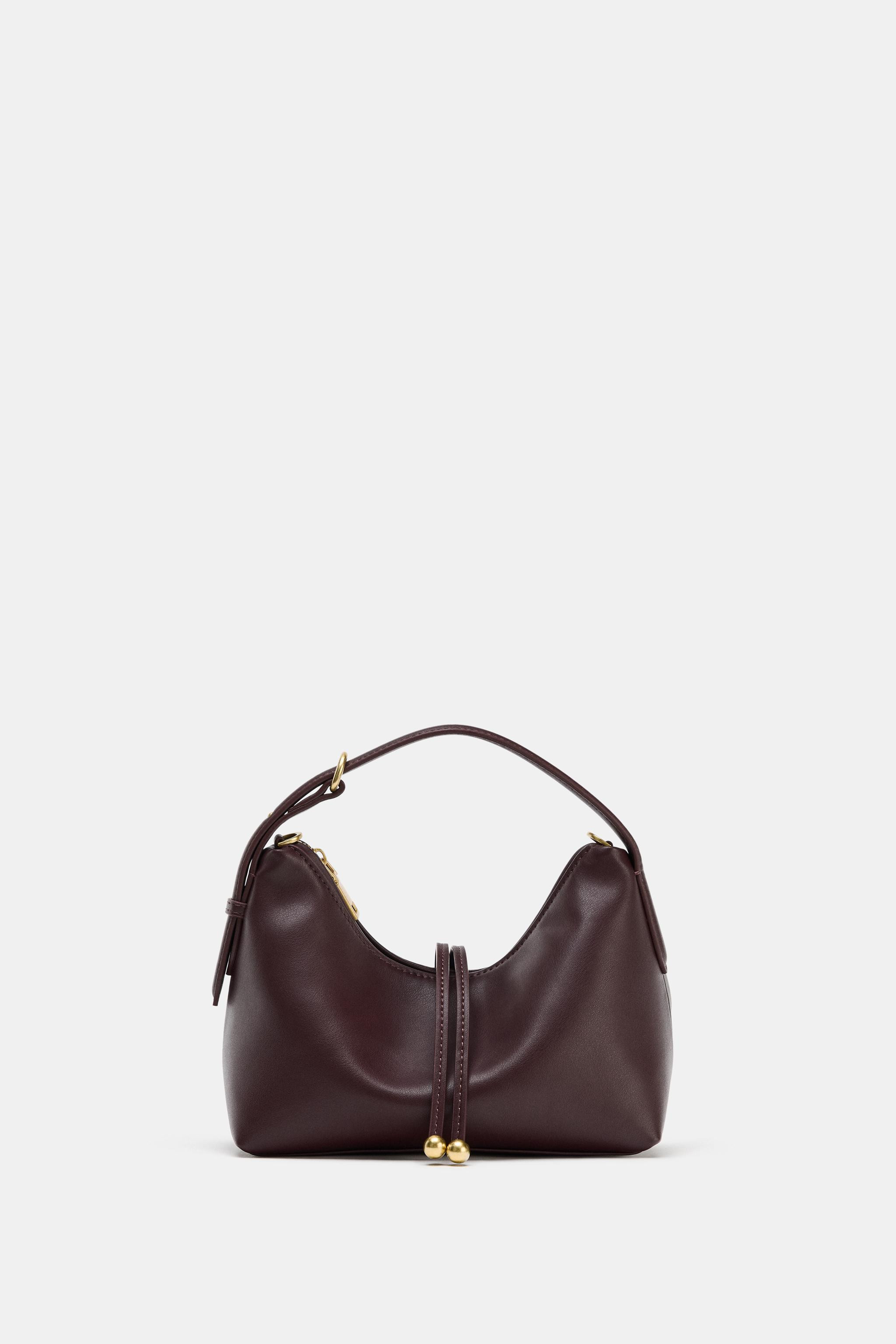 MINI BUCKET BAG WITH BALL DETAIL | Zara UK