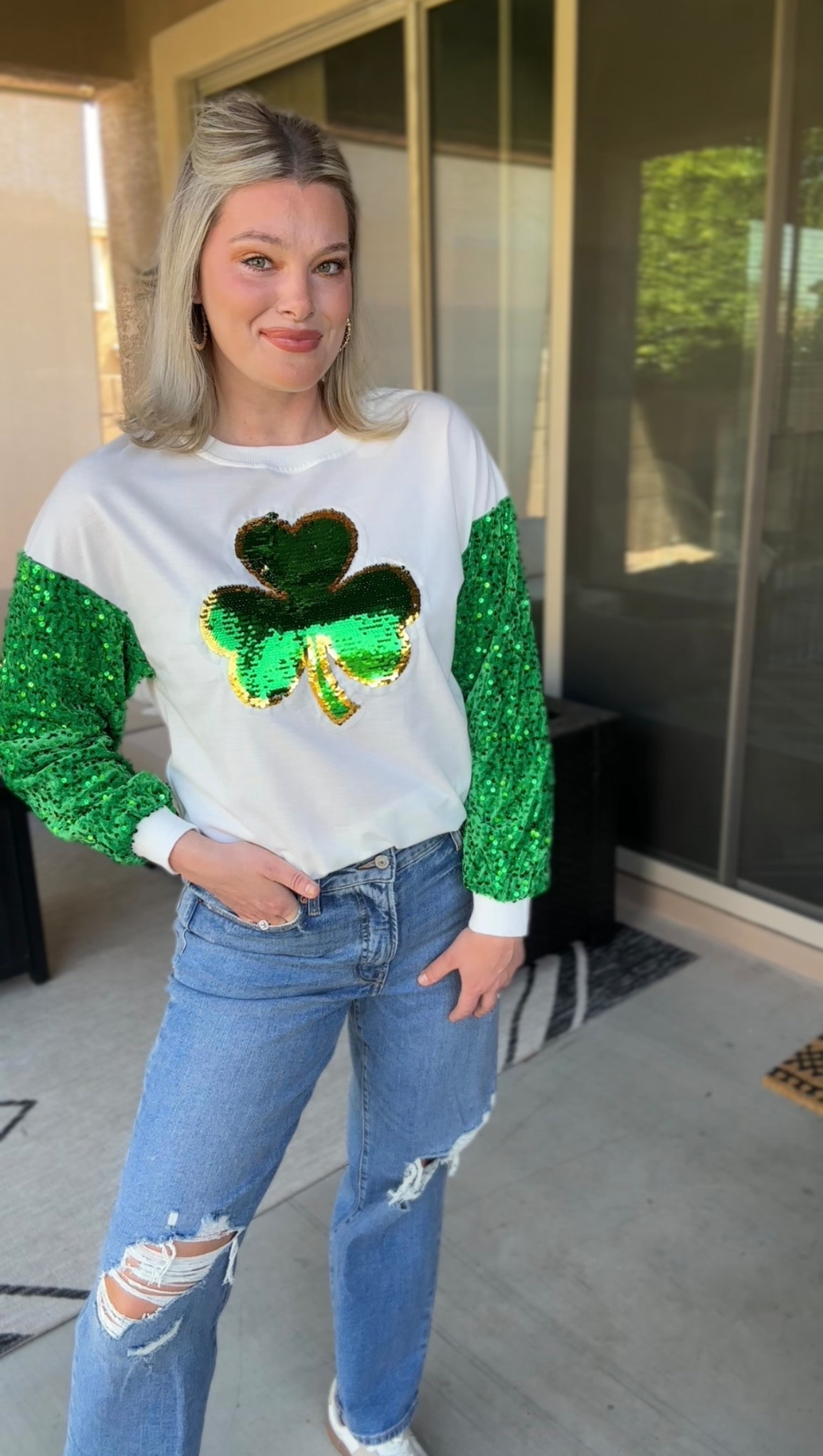 St. Patrick’s Day Sweatshirt! 💚☘️

#LTKFindsUnder50 #LTKStyleTip #LTKFindsUnder100
