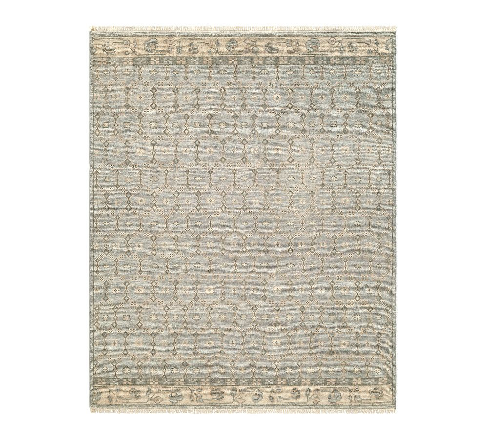 Lydia Hand-Knotted Wool Rug | Pottery Barn (US)