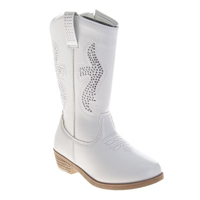 Kensie Girl Western Boots Little Kids' (Little Kids/Big Kids) - White, Size: 12 | Target