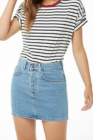 Denim Mini Skirt | Forever 21 (US)