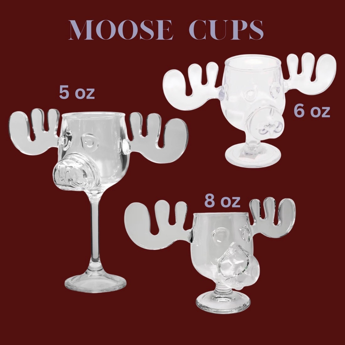 Acrylic moose cups

#LTKHome #LTKHoliday #LTKGiftGuide