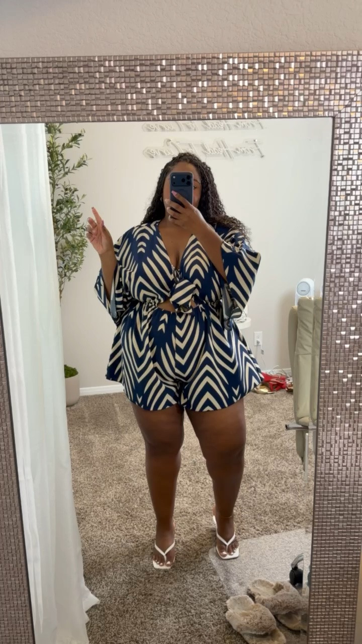 Plus Size Rompers That Are Perfect For Vacation or Summer In General! I’m wearing a 3X!

#LTKgrwm #LTKootd #LTKPlusSize