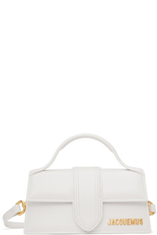 Jacquemus - White 'Le Bambino' Clutch | SSENSE