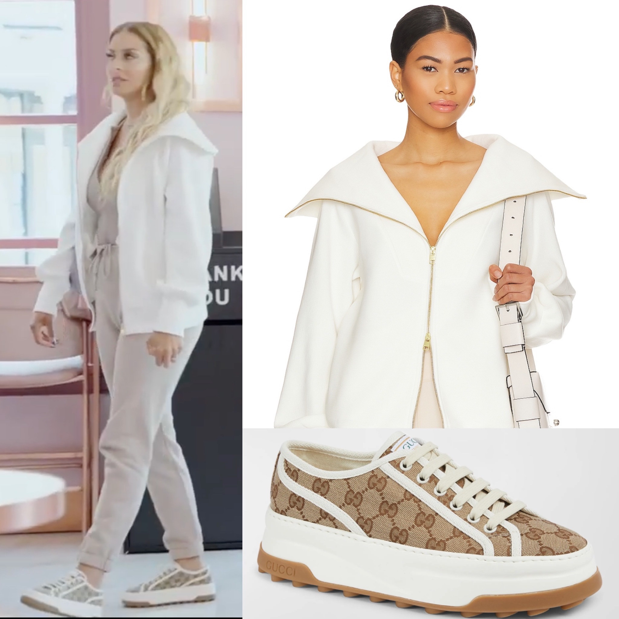 Wearing the Varley Ells jacket from
Revolve &  Gucci GG Canvas Platform sneakers

#LTKstyletip #LTKshoecrush #LTKGiftGuide