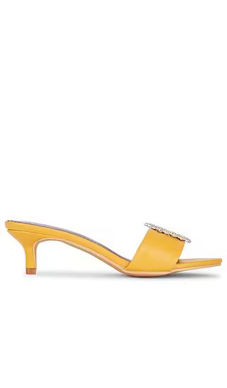 Vivienne Heel in Golden Amber | Revolve Clothing (Global)