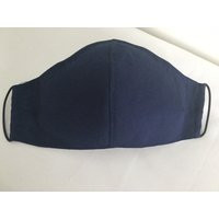 Adult - Teen To Small Child Navy Blue Mask With Liner & Pinched Nose Made in The Usa | Etsy (US)