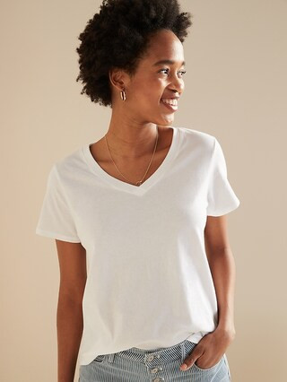 EveryWear V-Neck T-Shirt for Women | Old Navy (US)