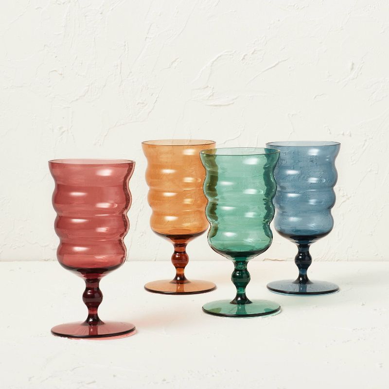 15.5oz 4pk Acrylic Drinkware Set - Opalhouse&#8482; designed with Jungalow&#8482; | Target