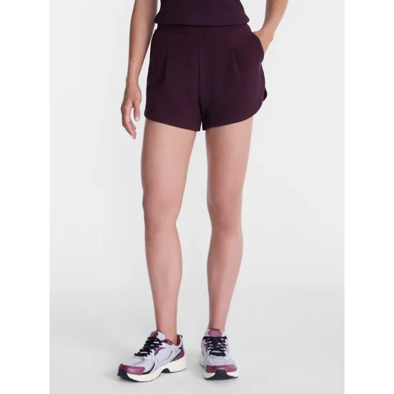 Avia Women's and Women's Plus Ottoman Lounge Shorts, 4.25'' Inseam, Sizes XS-4X | Walmart (US)