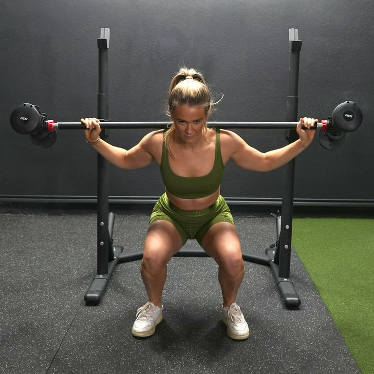 PRCTZ Modular Weightlifting Barbell, Adjustable Dumbbell to Barbell Weight Bar ,Curl Bar, and Mac... | Walmart (US)