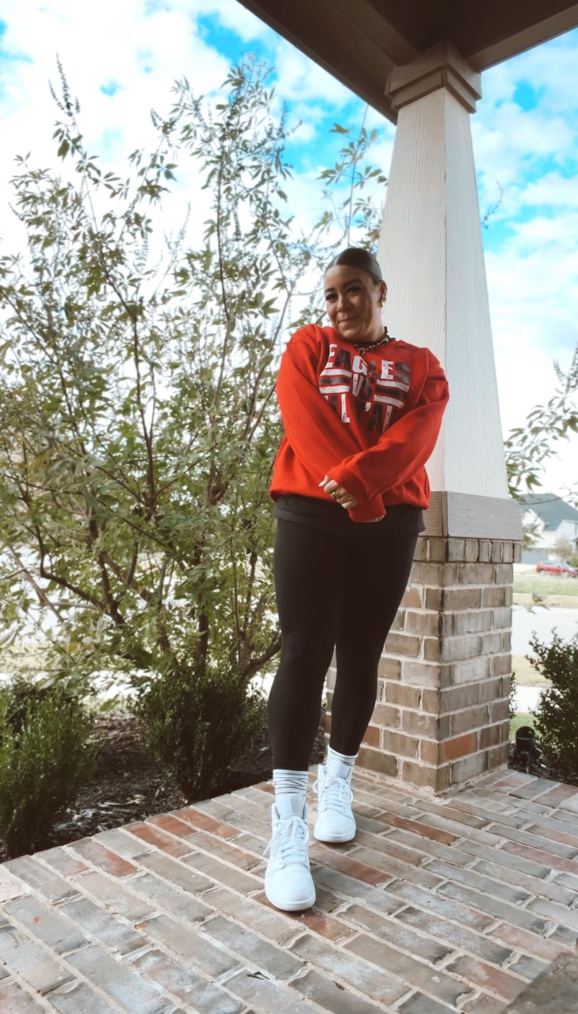 Friday night lights fit but make it cute 