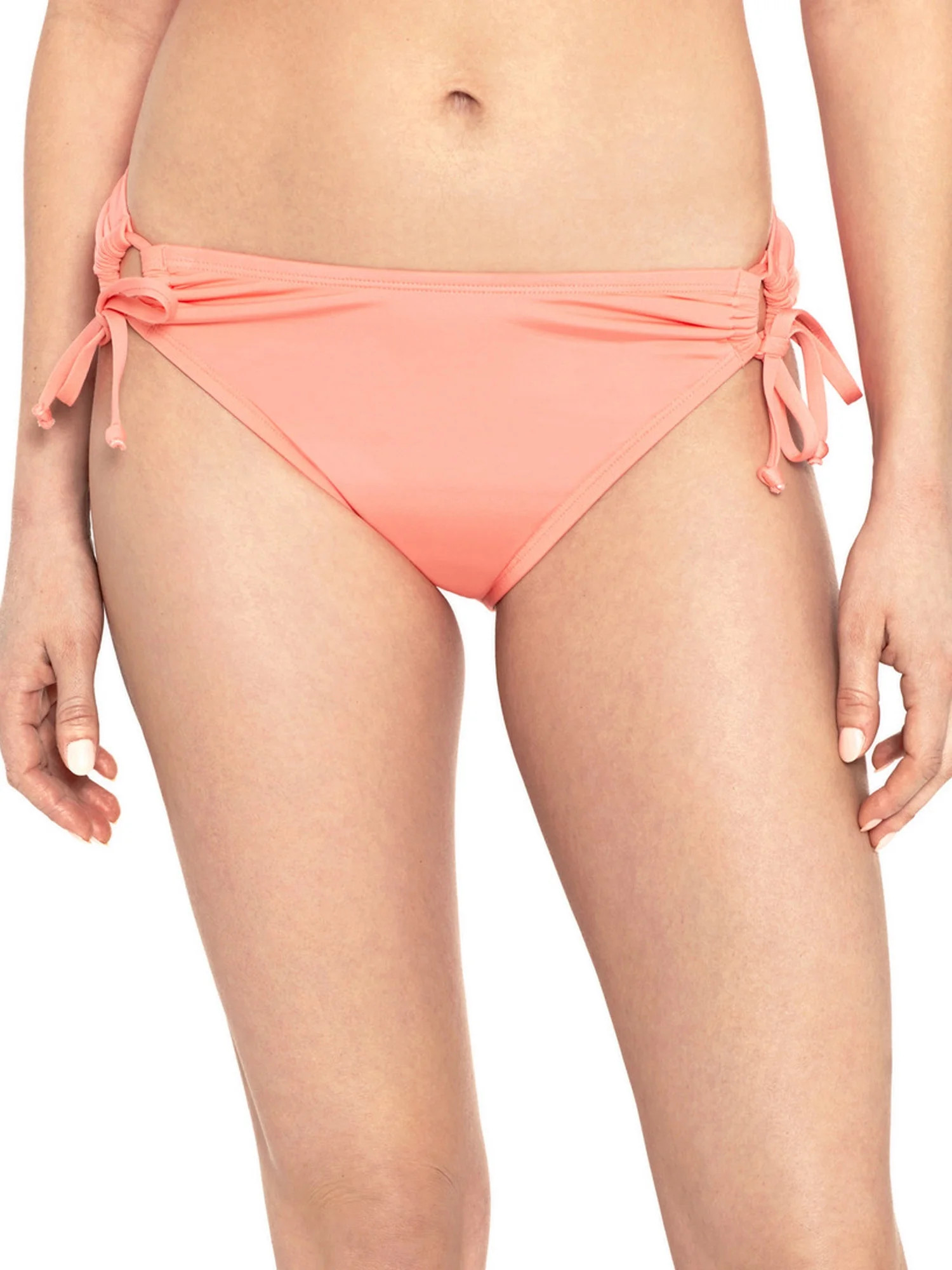 Time and Tru Women's Adjustable Side Tie Bikini Swim Bottoms | Walmart (US)