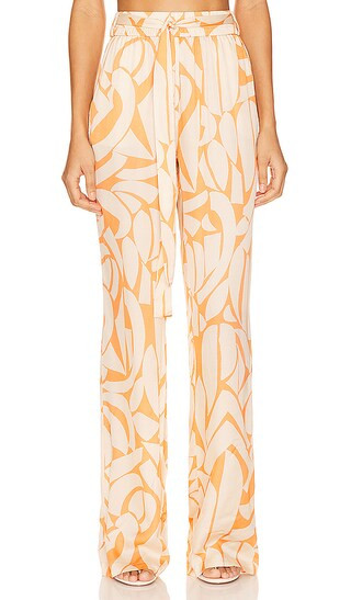 Cassell Pants in Melon Mirage | Revolve Clothing (Global)
