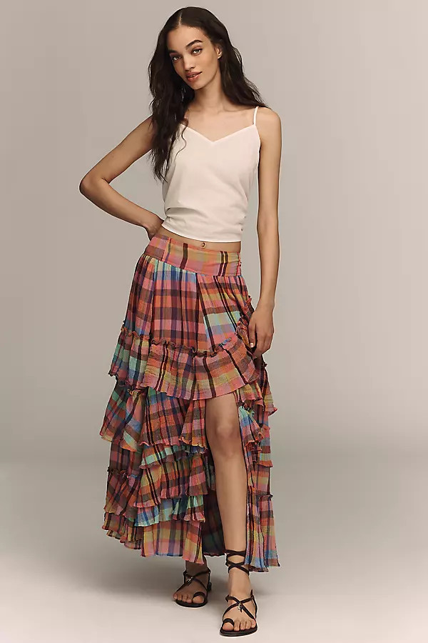 Pilcro Festival Maxi Skirt | Anthropologie (US)