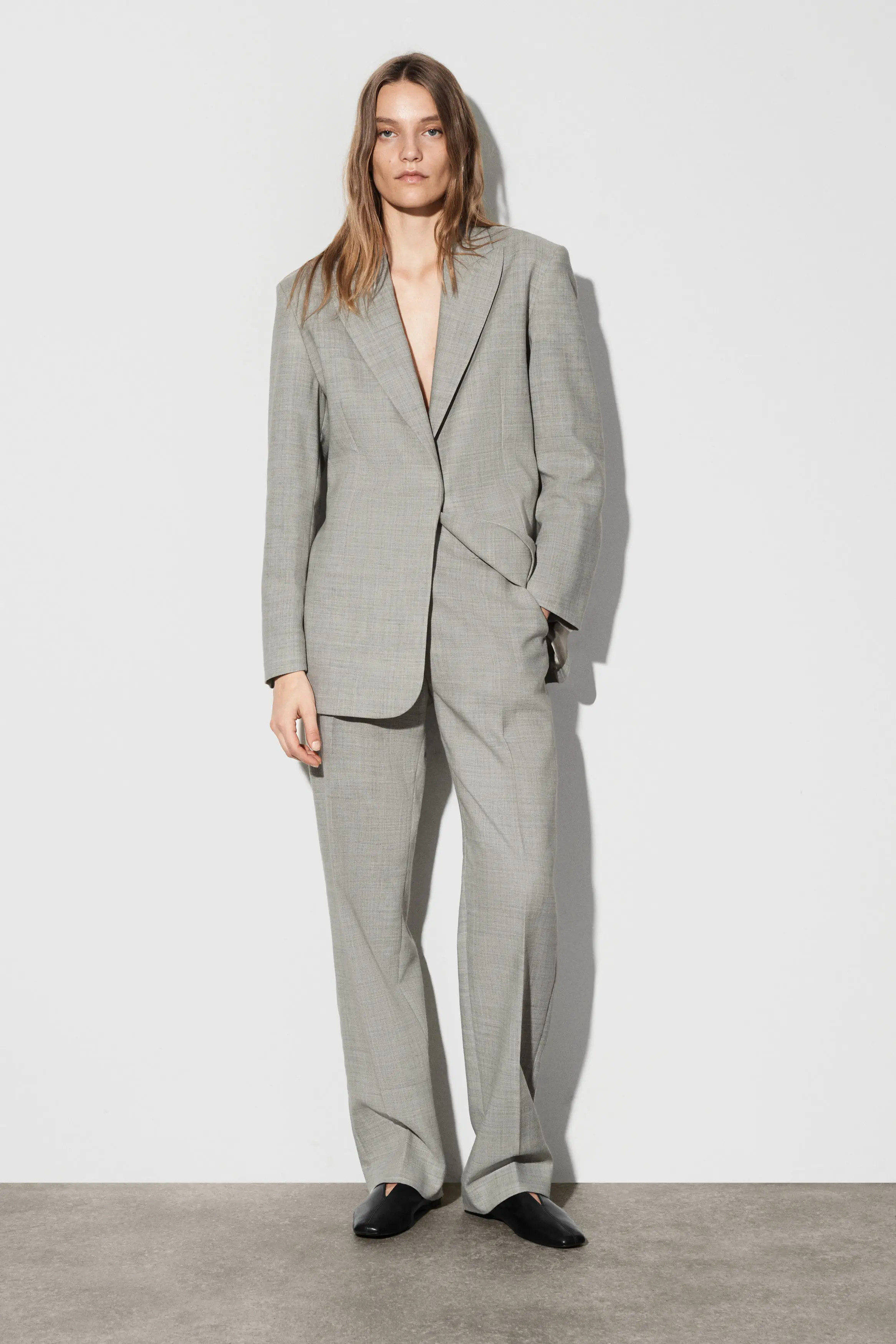 Wool-Blend Straight-Leg Pants (Women) | Nordstrom | Nordstrom