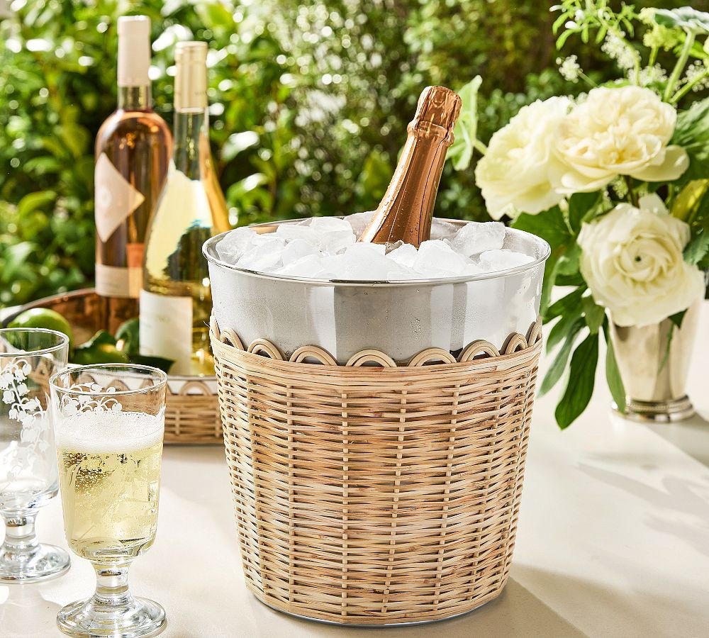 Monique Lhuillier Antibes Champagne Bucket | Pottery Barn (US)